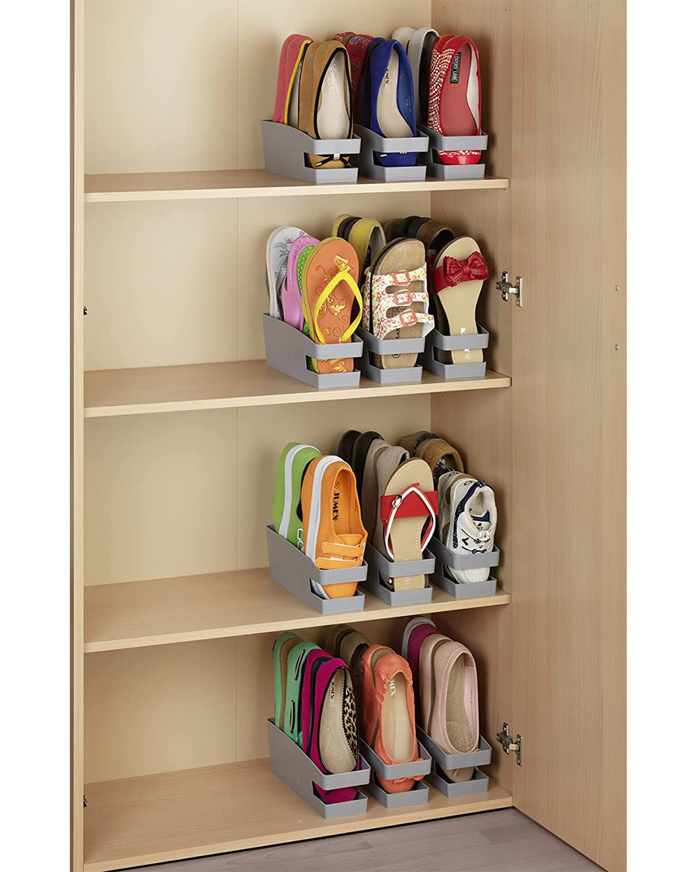 Wenko Shoe Holder for Ballerinas Pack of 3