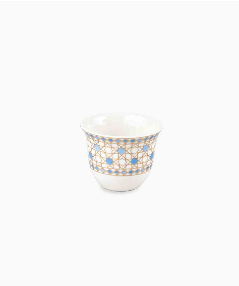Rosa Arabesque Cawa Cup Set of 6 Pieces