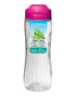 Sistema 800ML Tritan Active Water Bottle Pink