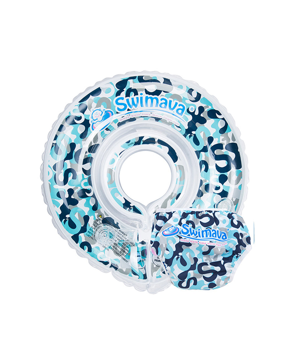 Swimava Baby Spa Set Blue Camo By Homesmiths