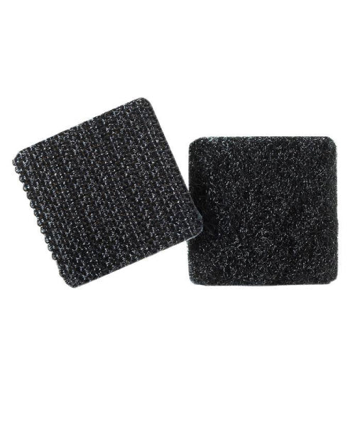 Velcro Square 7/8 Inches Black
