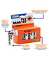 Terro Fly Magnet Fly Paper Trap Pack of 8