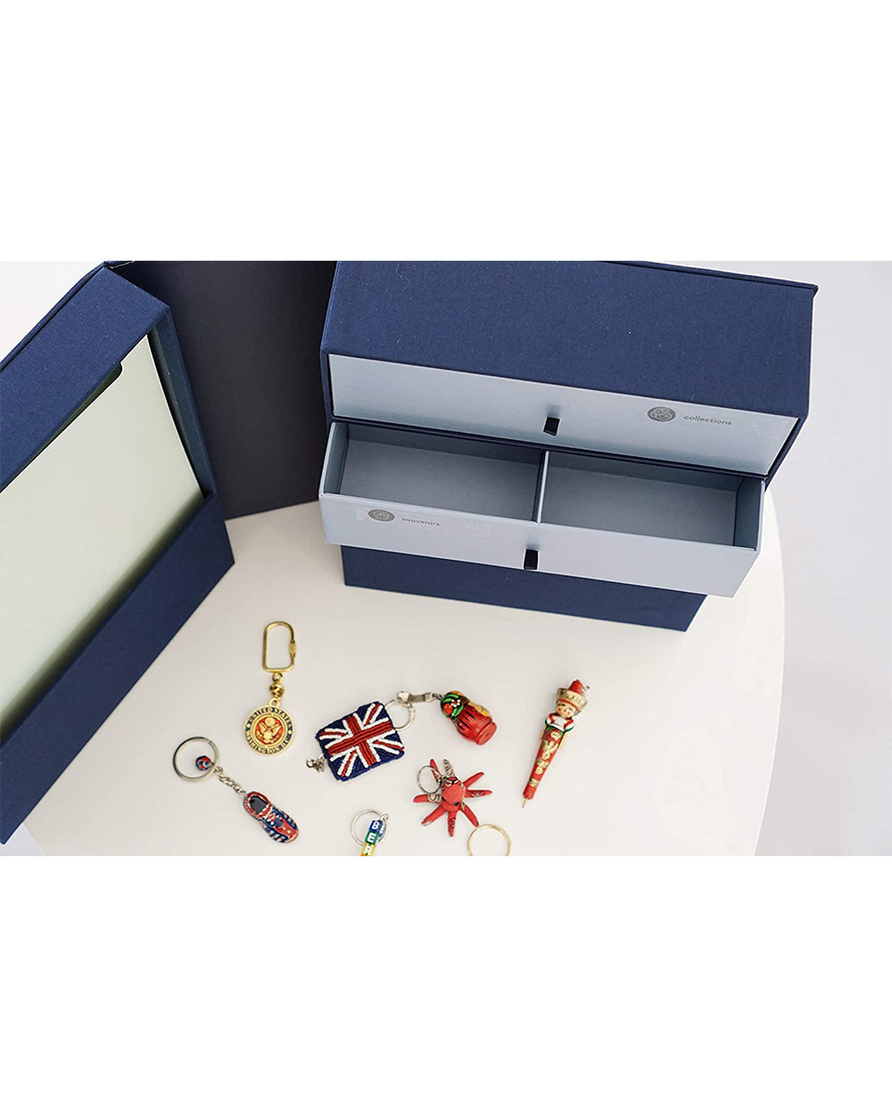 Savor The Vault All-In-One Office Organizer Blue