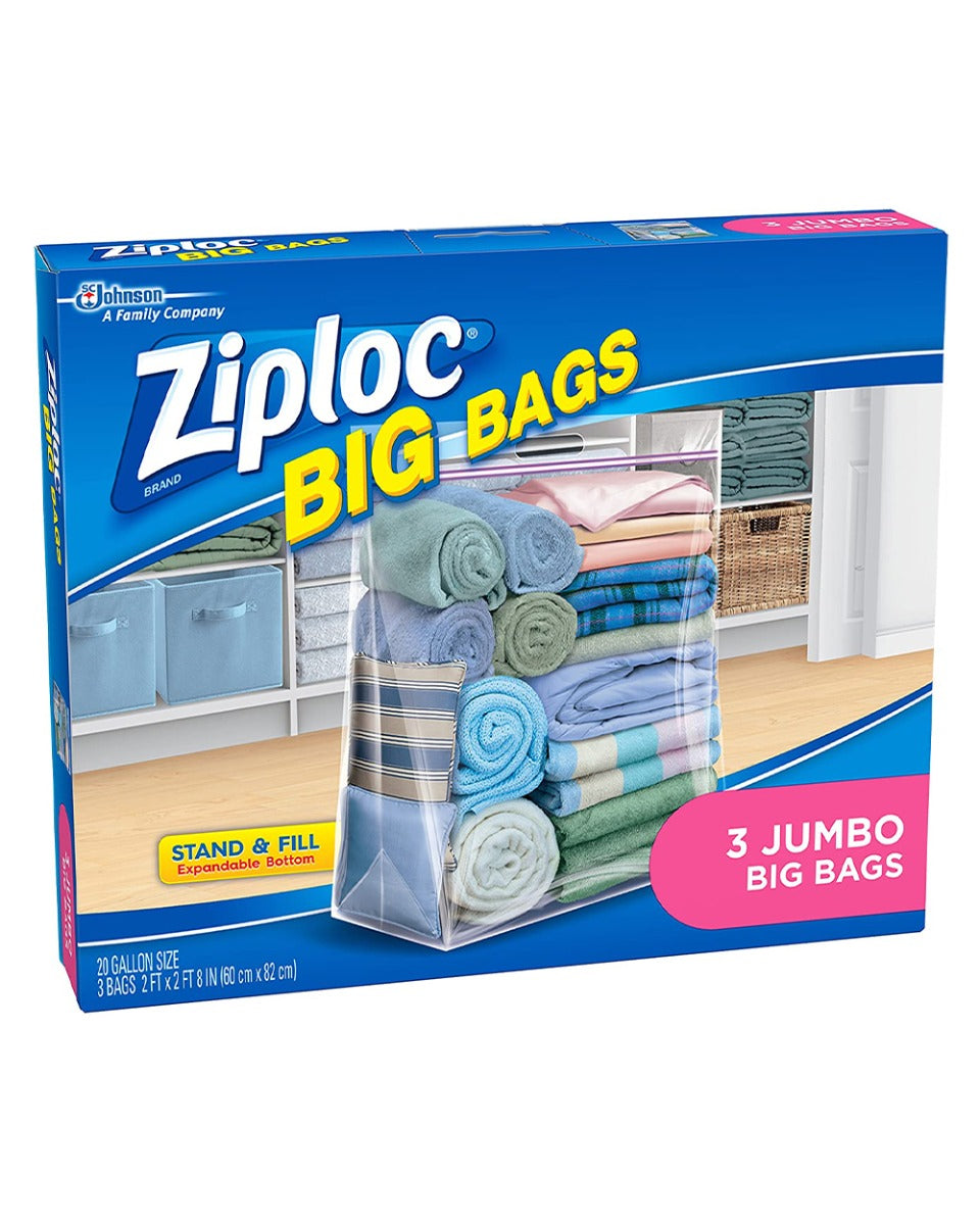 Ziploc 3 Pack XXL Heavy Duty Big Bag