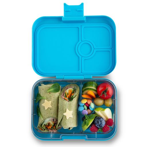 Yumbox Panino 4-Compartment Leakproof Bento Box Blue
