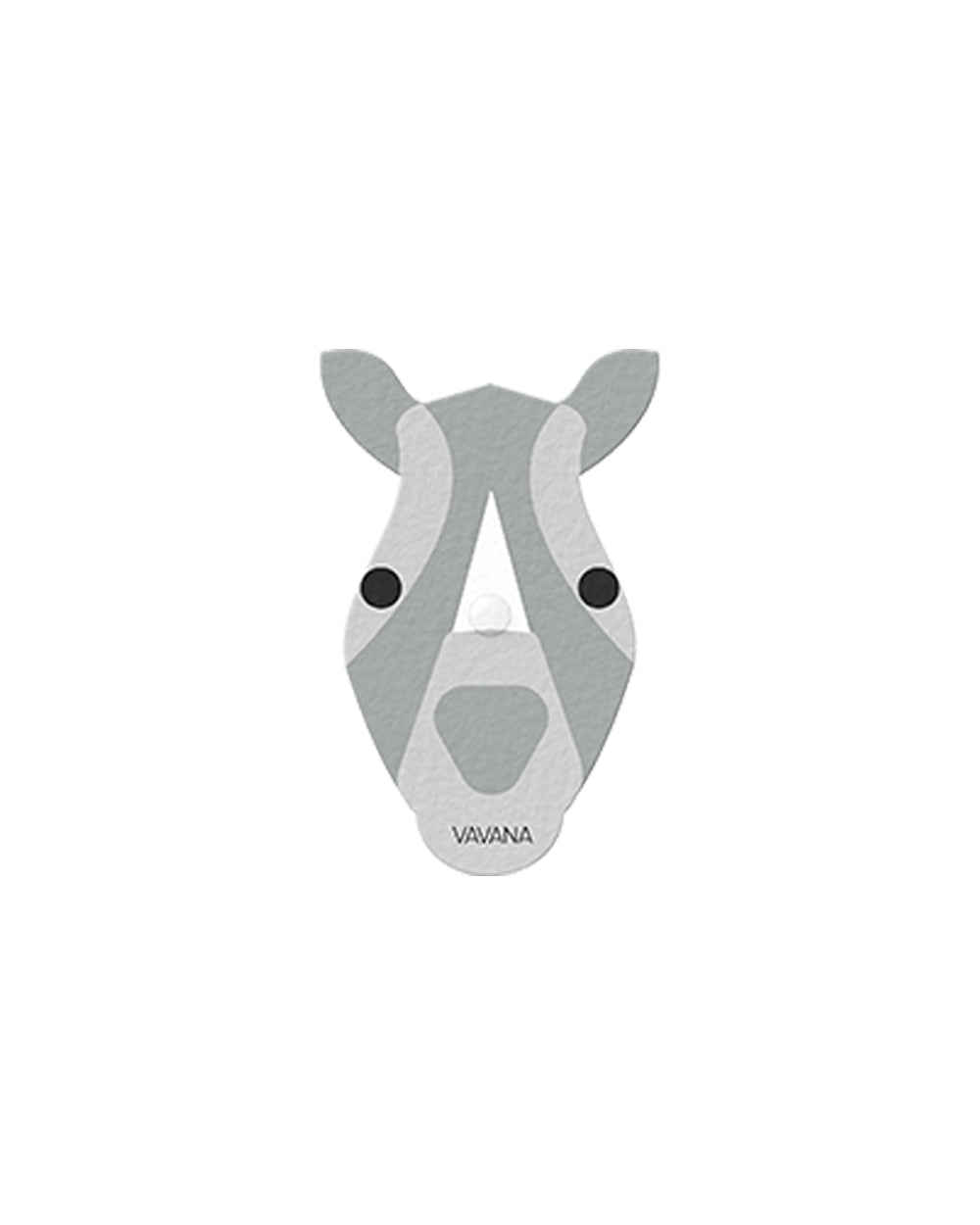 Vavana Buddies Neutral Paper Car Vent Fresheners Rhino