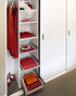 Tansel Wardrobe Pull Out Drawers with Slides L 296 x 100 x W 485 mm
