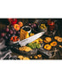Samura Harakiri Kitchen Knives with Black Handles Set of 5 Paring, Utility & Chef's Knife