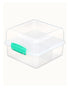 Sistema 1.4 Litre Lunch Cube Ocean Blue To Go Clear