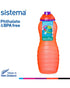 Sistema 700ML Davina Water Bottle Twist N Sip Orange