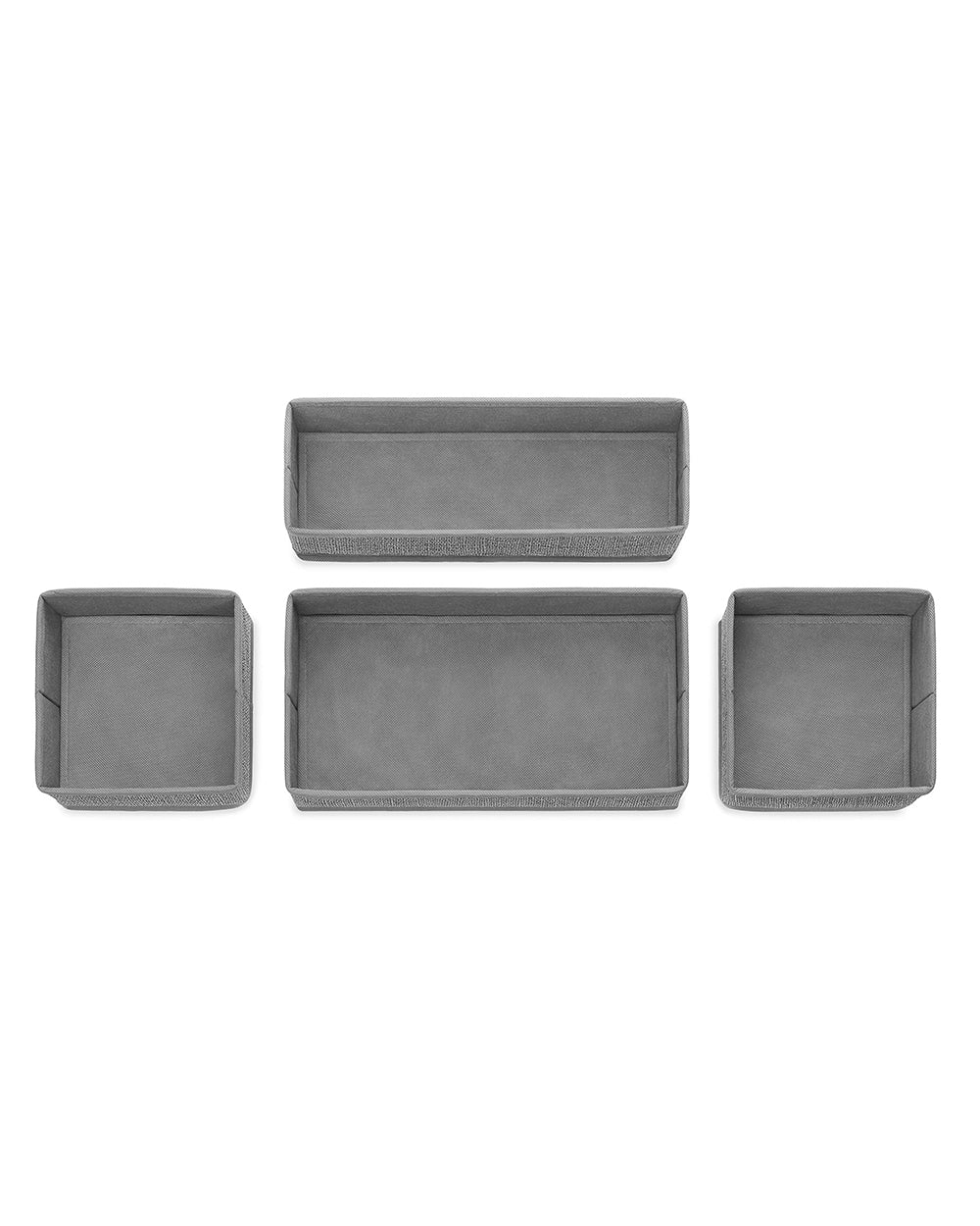 Whitmor Fabric Drawer Organizers Set of 4 Pieces