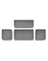 Whitmor Fabric Drawer Organizers Set of 4 Pieces