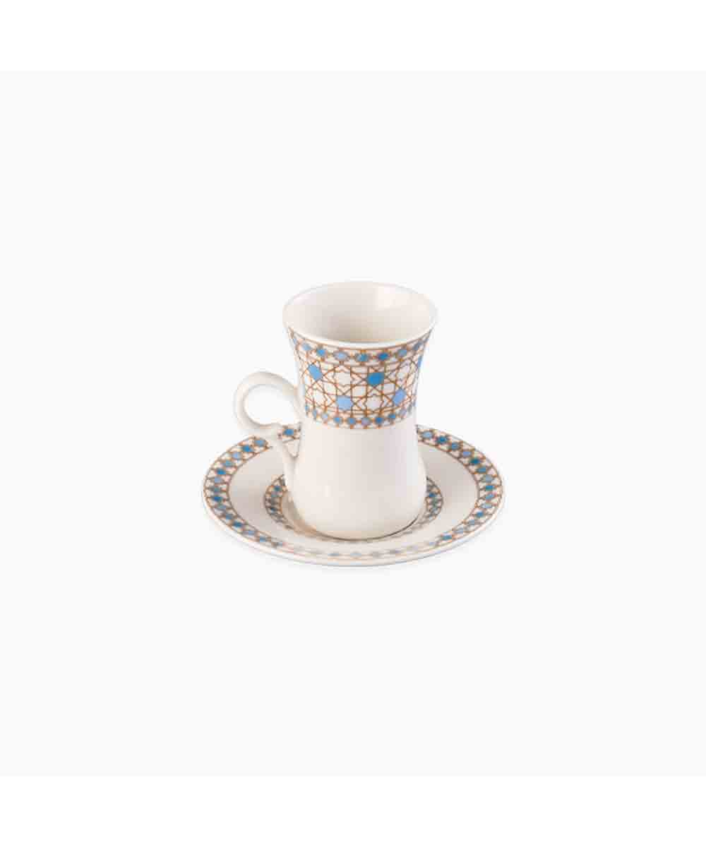 Rosa Arabesque Tea Set of 6 Pieces