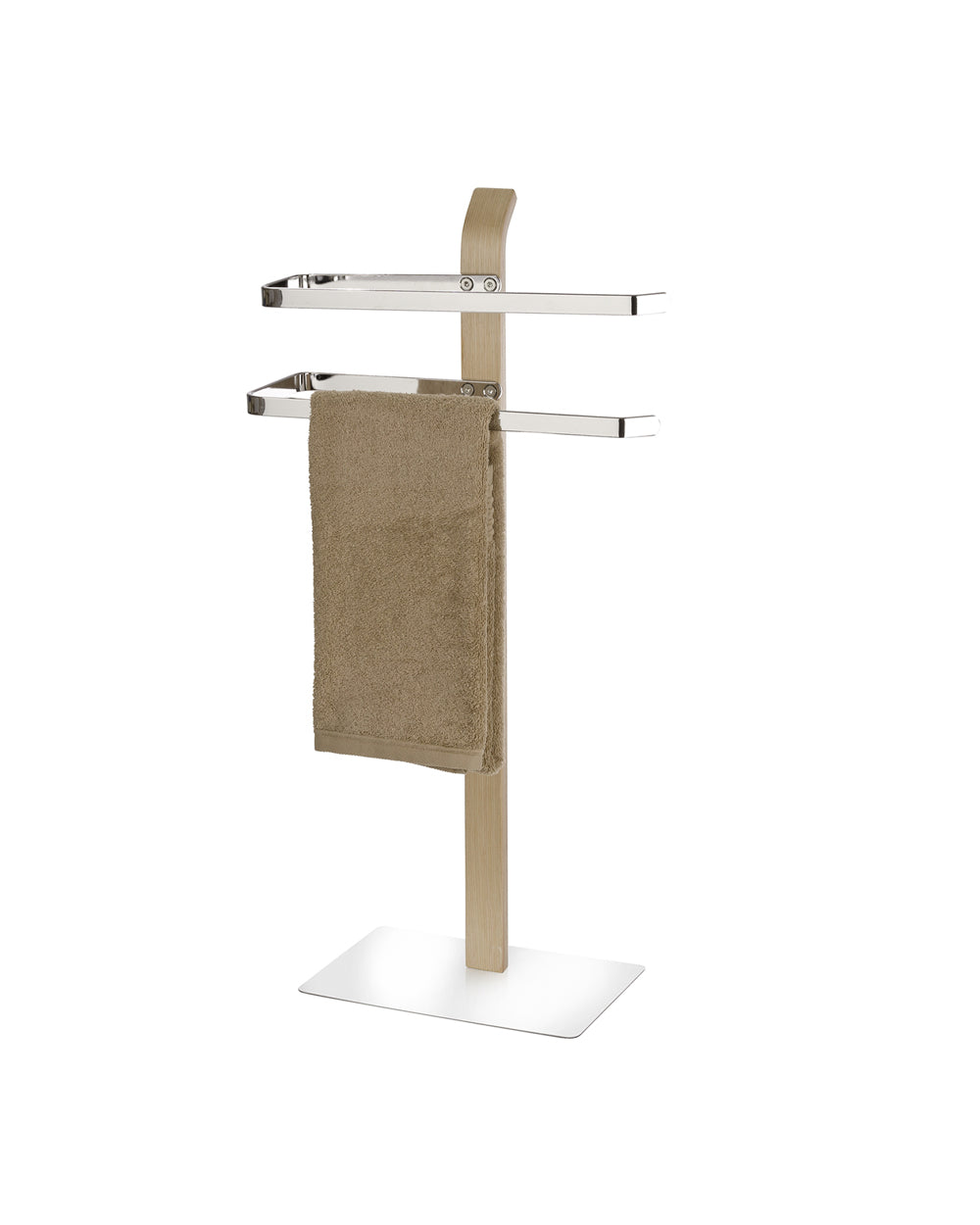 Wenko Towel & Clothes Stand Samona Nature