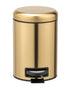 Wenko Pedal Bin Mod. Leman Stainless Steel Gold Matte 3 Litres