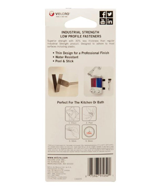 Velcro Tape 1inch x 3ft. Black