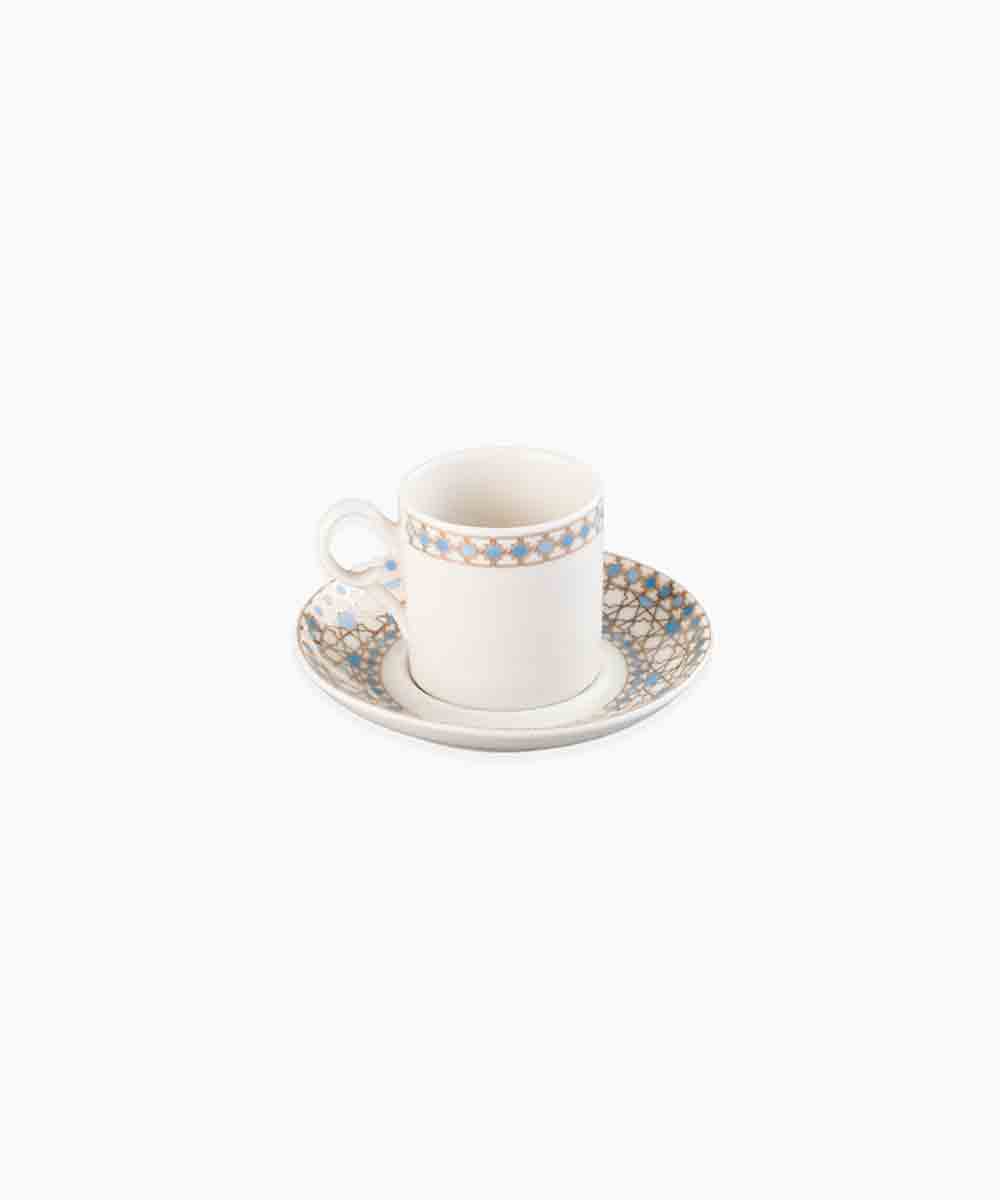 Rosa Arabesque Coffee Set of 6 Pieces