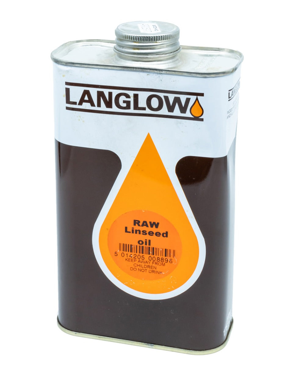 Langlow Raw Linseed Oil 1 Litre