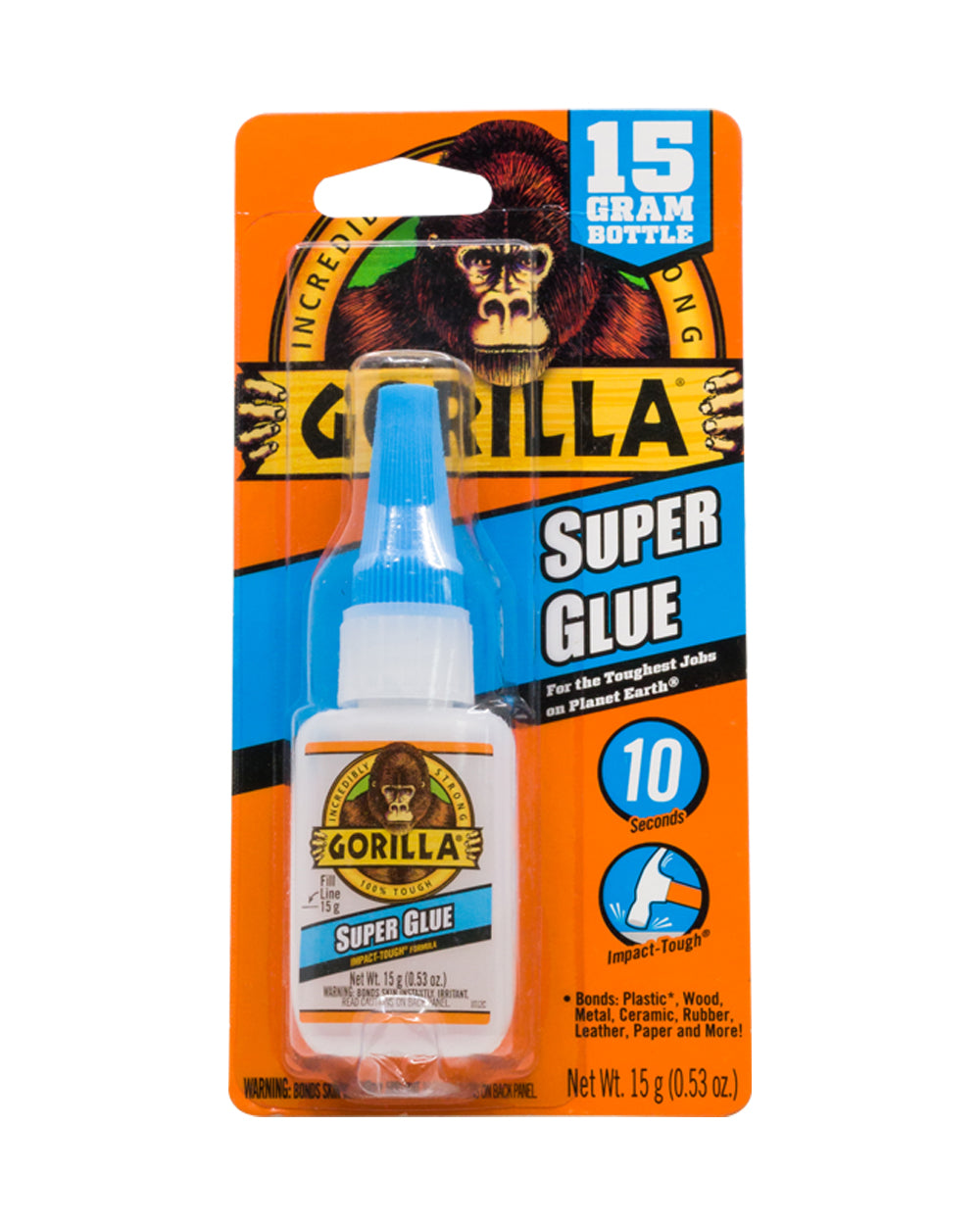 Gorila Super Glue 15g Bottle