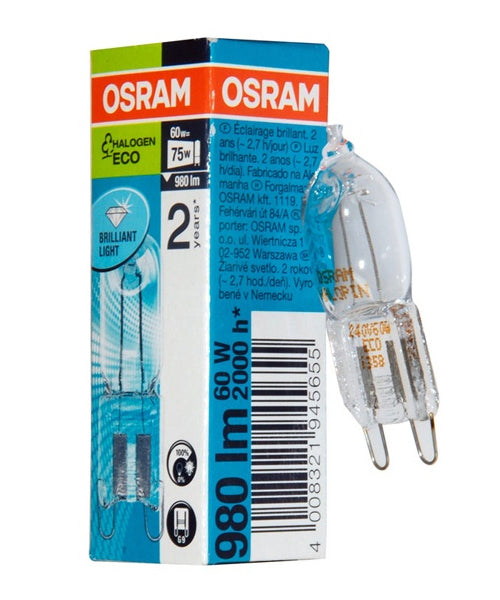 Osram Capsule G9 Lamp 60 Watts