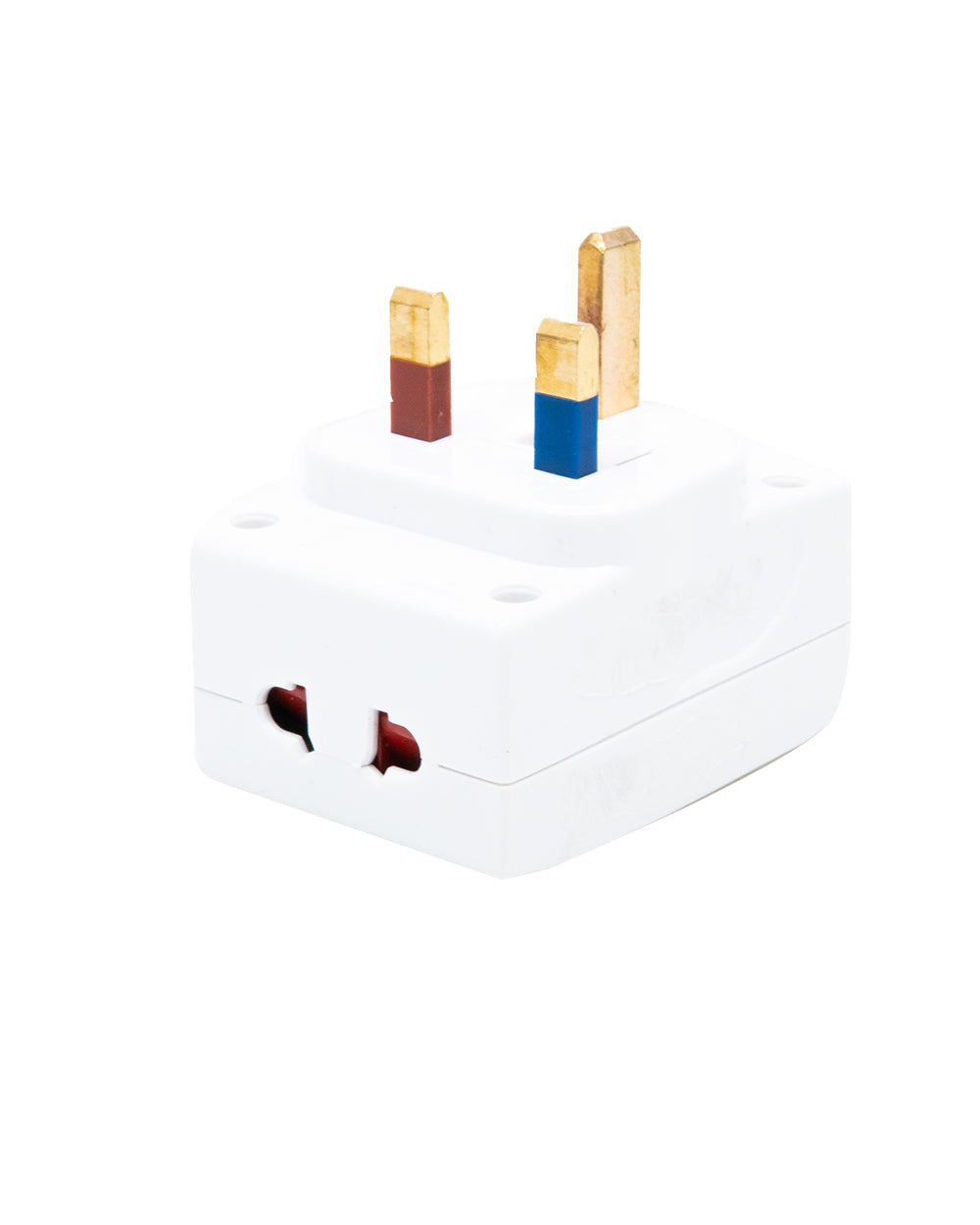 Oshtraco 3 Pin 1 x 13 AMP Multi 2 x 2 pin adaptor