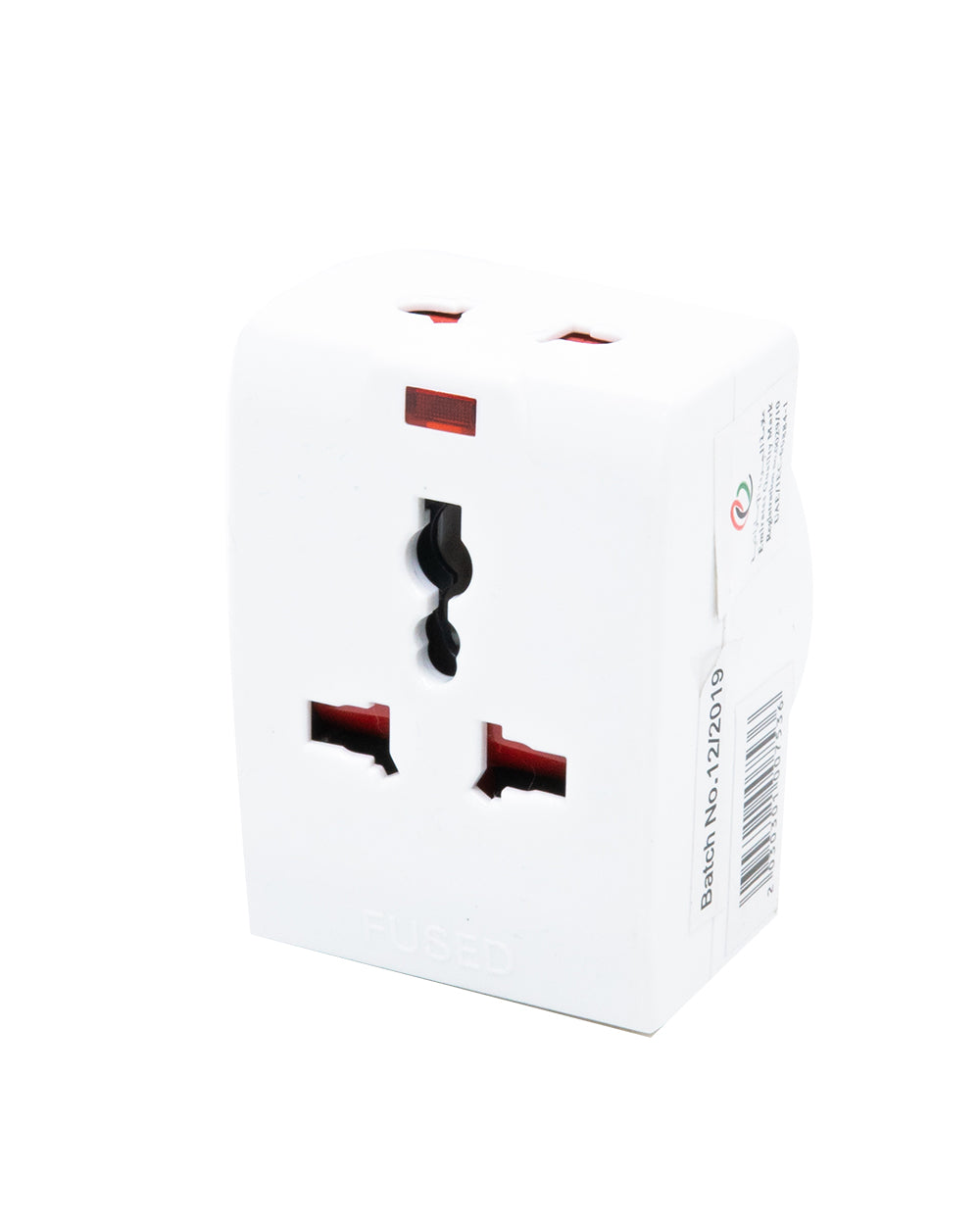 Oshtraco 3 Pin 1 x 13 AMP Multi 2 x 2 pin adaptor