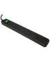 Brennenstuhl Eco Line Socket 6 Fold 1.5 Metre Black