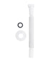 Homesmiths Magic Hose 1.25 inch White Dia-1.25 x L 31.5 inch Plastic