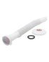 Homesmiths Magic Hose 1.25 inch White Dia-1.25 x L 31.5 inch Plastic