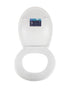 Bold Toilet Seat With Cover, White