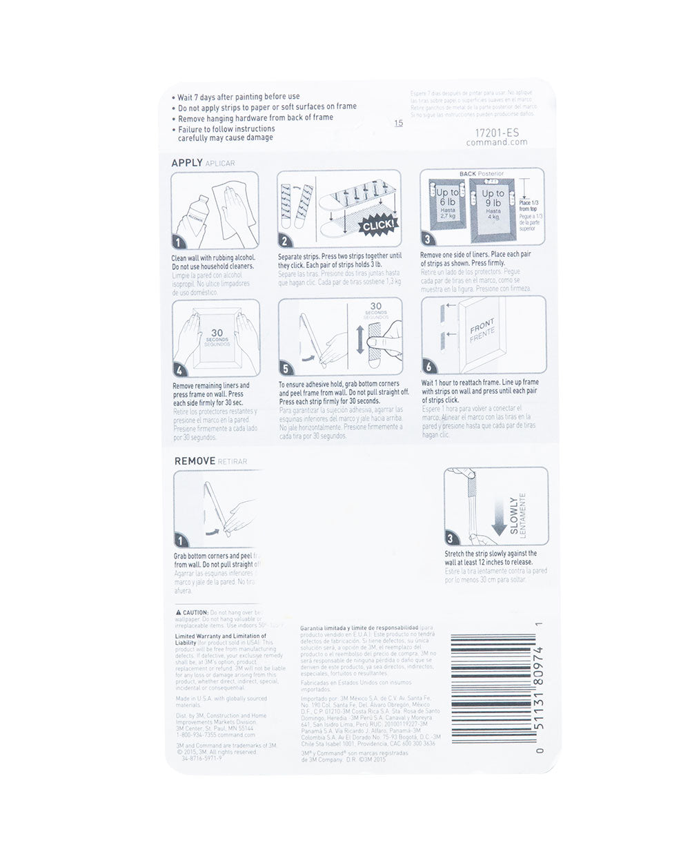 Command Picture Hanging Strips Medium