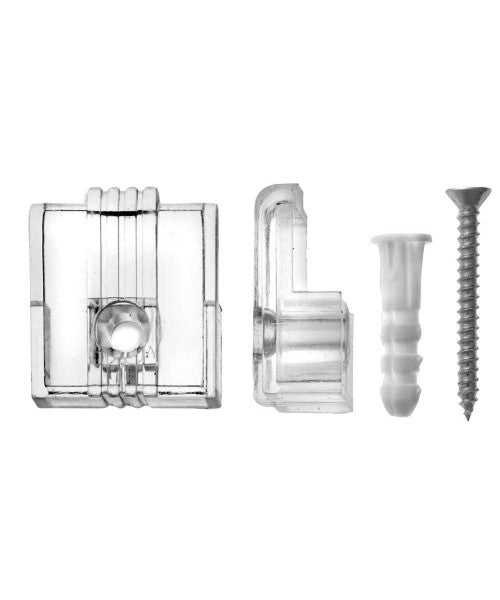 Ook 4 Piece 1/4" Clear Mirror Holder