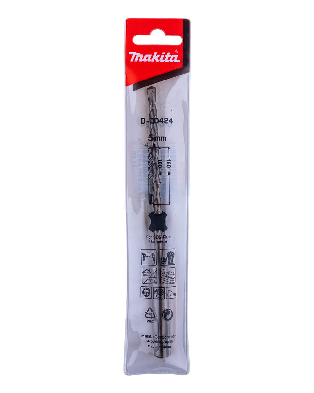 Makita SDS Drill Bit 5x160mm