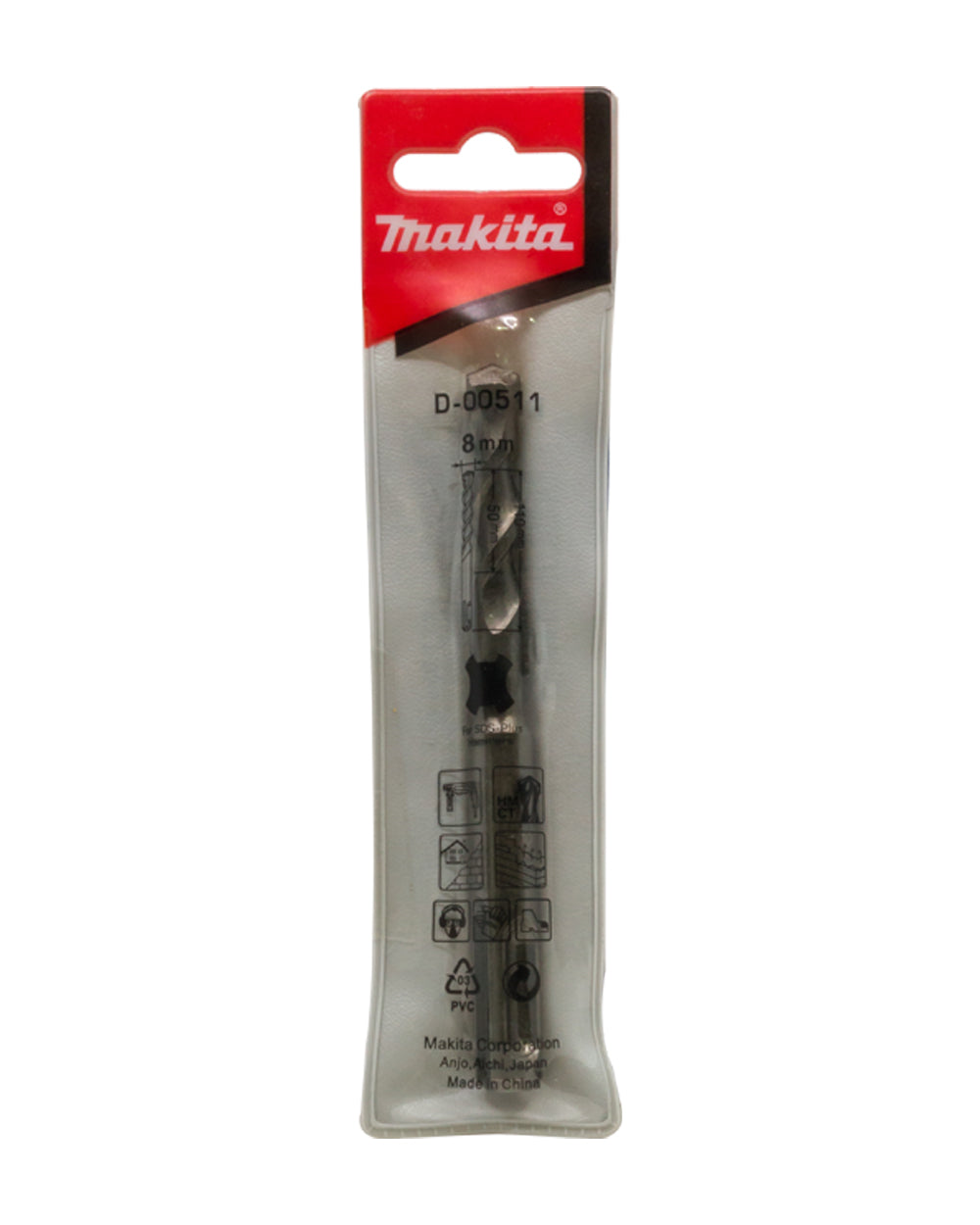 Makita SDS Drill Bit 8 x 110 mm