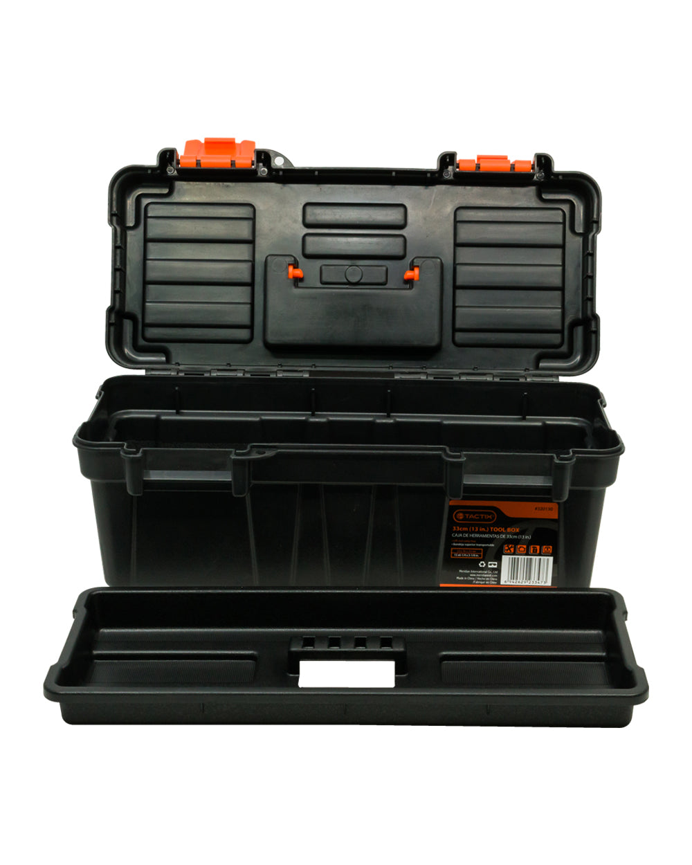 Tactix Plastic Tool Box 33 cm