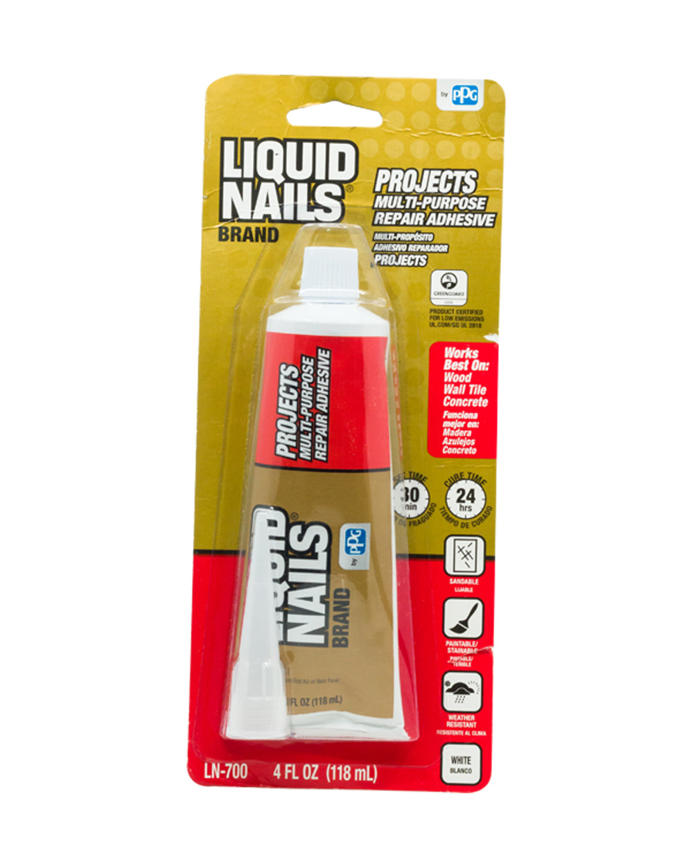 Liquid Nails 4 Oz Tube