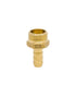 Homesmiths Brass Tap Connector Male 0.5 inch