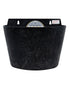 Novelty 9.5" Black Napa Planter