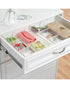 Interdesign Linus Dresser with 4 Divider 9 x 13 x 2.2 inch Clear