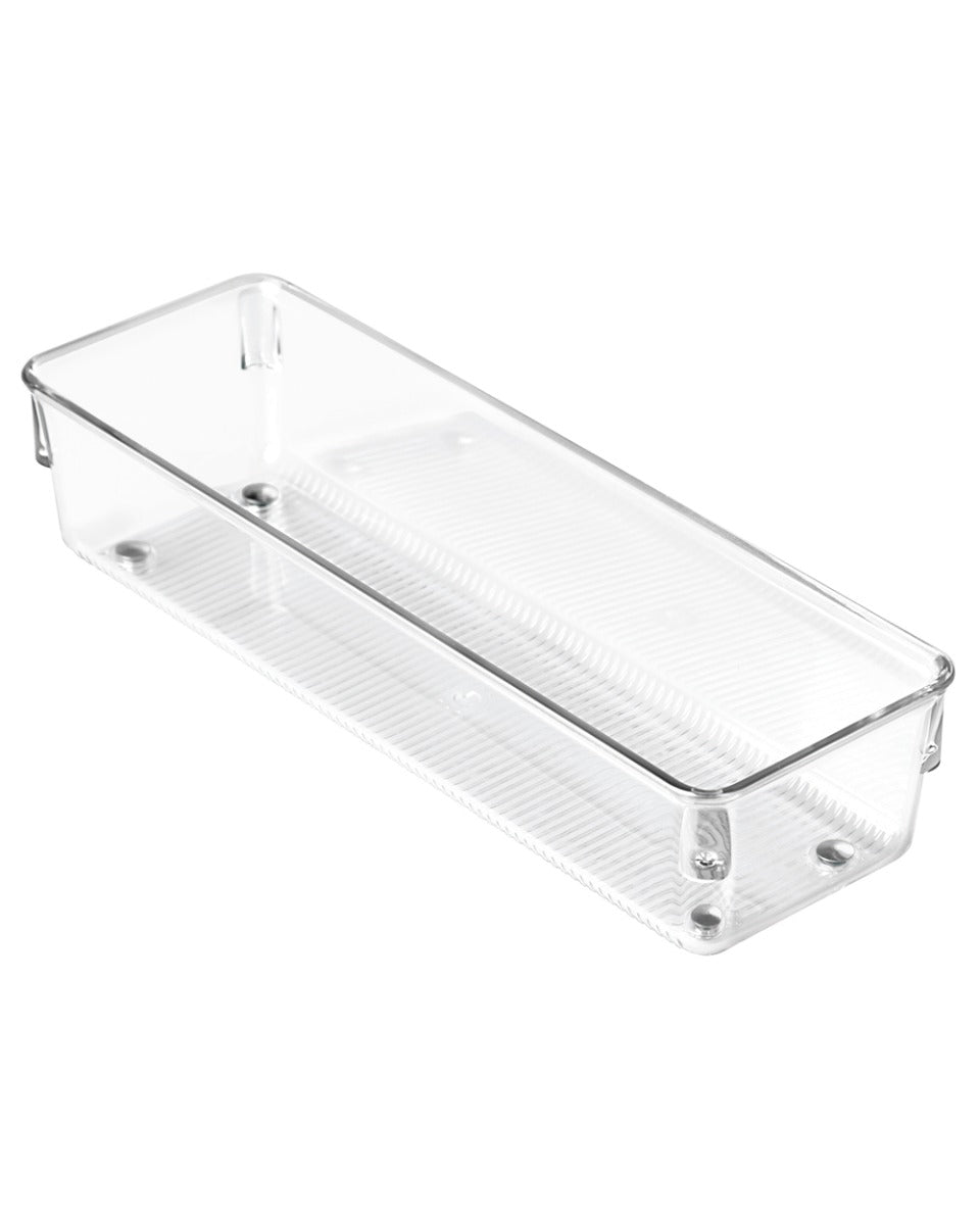 Interdesign Linus Drawer Organizer 3 x 9 x 2 inchClear