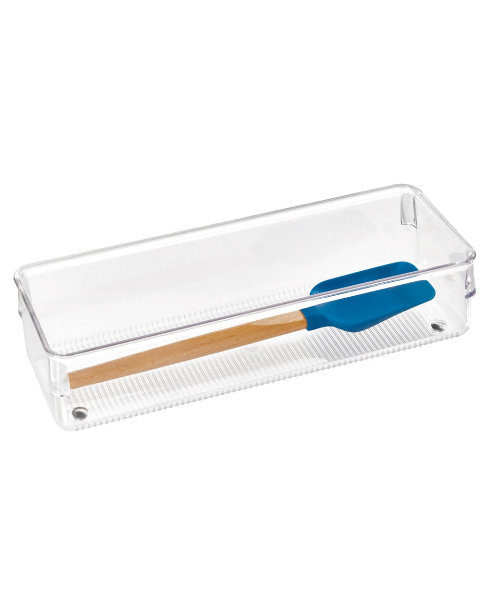 Interdesign Linus Drawer Organizer 3 x 9 x 2 inchClear
