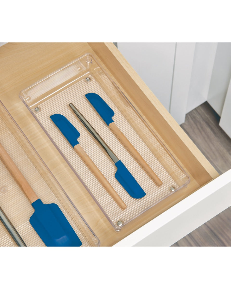 Interdesign Linus Drawer Organizer 6 x 12 x 2.09 inch Clear