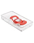 Interdesign Linus Drawer Organizer 6 x 12 x 2.09 inch Clear