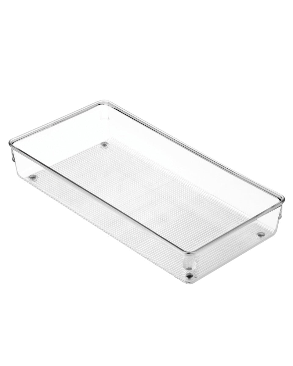 Interdesign Linus Drawer Organizer 6 x 12 x 2.09 inch Clear