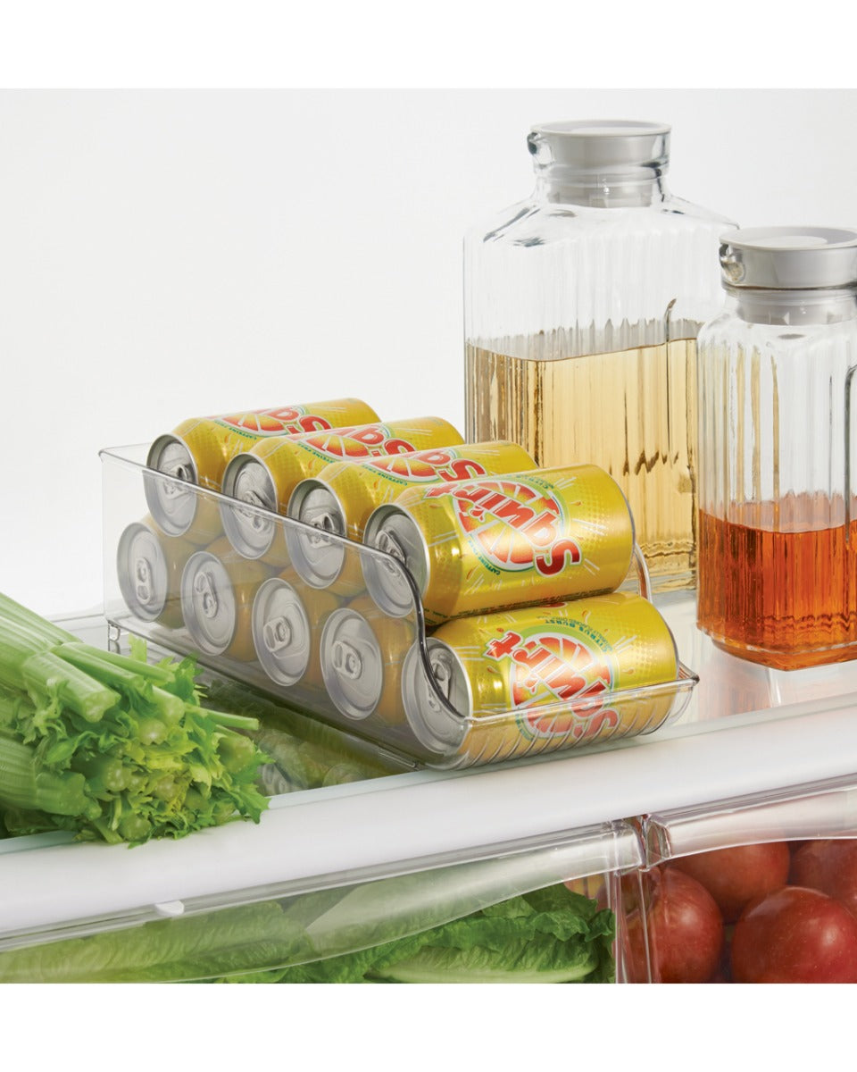 Interdesign Fridge Binz Soda Can Organizer 13.7 x 5.4 x 4 inch