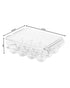 Interdesign Fridge Binz Egg Holder Small 8.7 x 6.2 x 3 inch Clear