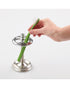 Interdesign York Metal Tooth Brush Holder Stand Split Finish 3 x 3 x 5.7 inch