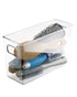 Interdesign Linus Bath Medium Binz 10 x 3.9 x 6.09 inch Clear