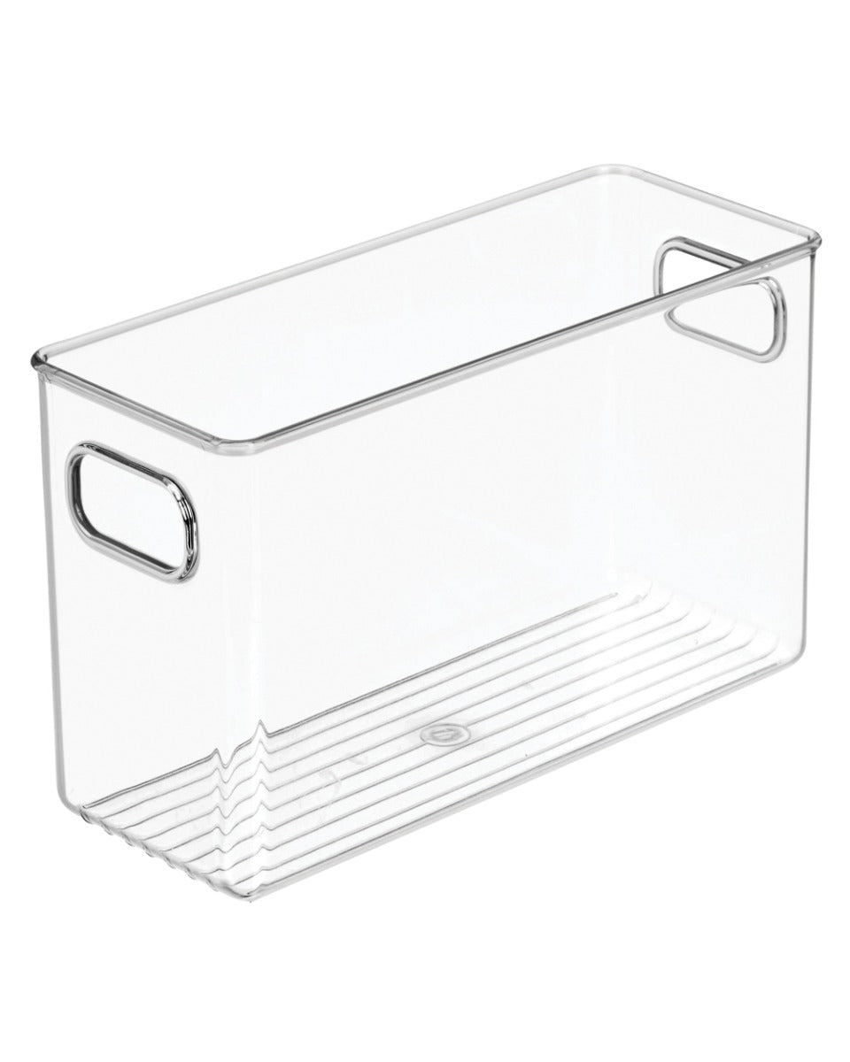 Interdesign Linus Bath Medium Binz 10 x 3.9 x 6.09 inch Clear