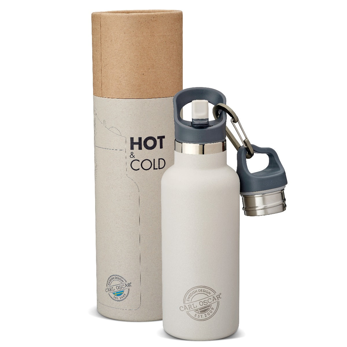 Carl Oscar Tempflask 0.5 L - Greige